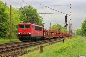 DB 155 126-6. Dörverden - Eystrup 08.05.2014.