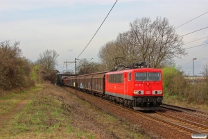 DB 155 151-4. Ahlten 21.03.2014.