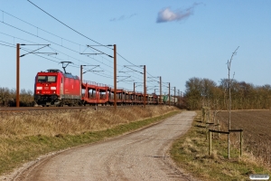 DB 185 323-0 med G 99223 Htå-Fa. Marslev 20.03.2018.