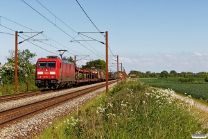 DB 185 330-5 med G 99223 Htå-Fa. Km 143,6 Kh (Ullerslev-Langeskov) 23.05.2018.