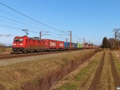 DB 185 335-4 med GS 42743 Mgb-Pa. Km 42,4 Fa (Vamdrup-Farris) 19.02.2023.