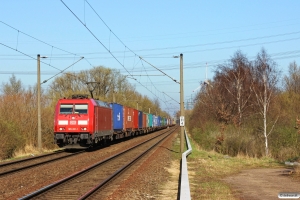 DB 185 201-1. Hamburg-Moorburg 20.03.2014.