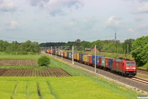 DB 185 273-0. Radbruch - Bardowick 10.05.2014.