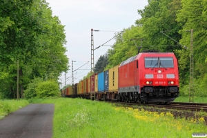 DB 185 382-9. Eystrup - Dörverden 08.05.2014.