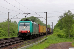 ITL E 186 242. Hamburg-Moorburg 10.05.2014.