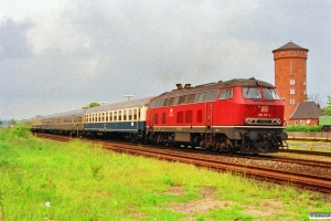 DB 218 173-3 med E 3427. Bredstedt 15.06.1991.