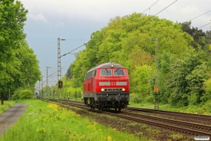 DB 218 839-9. Eystrup - Dörverden 08.05.2014.