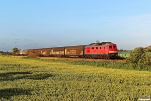 DB 232 280-8 med EZ 47419. Friedrichstadt - Lunden 18.07.2015.
