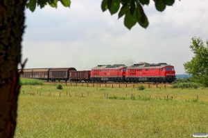 DB 232 384-8+232 534-8 med EZ 47408. Langenhorn - Stedesand 03.08.2014.