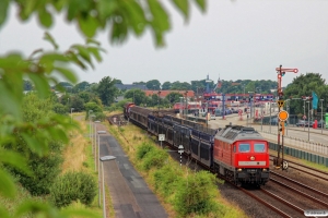 DB 232 669-2 med EZ 47403. Niebüll 03.08.2014.