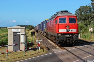 DB 232 669-2 med EZ 47413. Friedrichstadt - Lunden 18.07.2015.