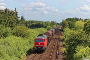 DB 233 662-6 med EZ 47410. Niebüll 18.07.2015.