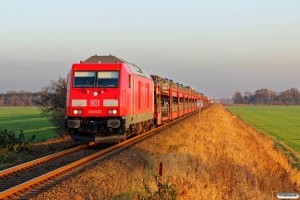 DB 245 023 med AS 1440. Niebüll - Lehnshallig 13.11.2016.