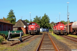 DB 261 030-1, 261 029-3, 261 038-4 og 261 100-2. Itzehoe 11.10.2015.