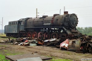 DR 44 0765-6. Wismar 27.10.1990.