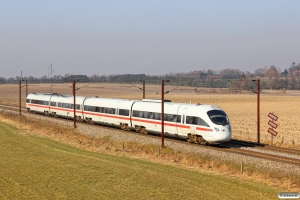 DB 605 004-0+605 104-8+605 204-6+605 504-9 som RØ 24022 Nf-Kh. Km 60,0 Kh (Kværkeby-Ringsted) 19.03.2015.