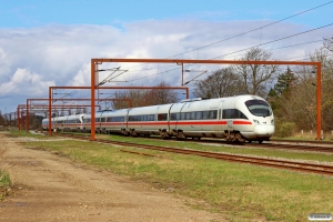DB 605 005-7+DB 605 018-0 som M 8122 Pa-Hgl. Kauslunde 08.04.2016.