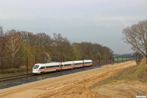 DB 605 019-8+605 119-6+605 219-4+605 519-7 som IE 33 Rf-Kh. Km 60,0 Kh (Kværkeby-Ringsted) 16.04.2016.