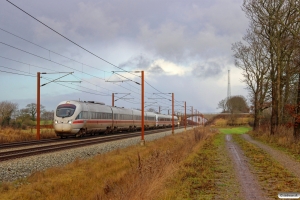 DB 605 017-2+DB 605 007-3 som M 6467 Hgl-Pa. Km 50,0 Fa (Farris-Sommersted) 11.12.2016.