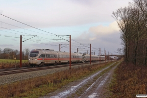 DB 605 018-0+DB 605 016-4+DB 605 011-5 som M 6469 Rg-Pa. Km 50,2 Fa (Farris-Sommersted) 11.12.2016.