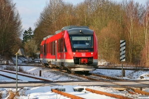 DB 648 337+648 837 som RB 21671. Kiel Gaarden-Süd 19.01.2013.