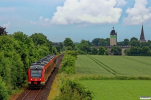 DB 648 344+648 844+648 834+648 334 som RE 21918. Husby - Flensburg 17.06.2016.