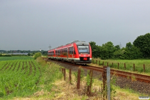 DB 648 963+648 463+648 838+648 338 som RE 21927. Flensburg - Husby 17.06.2016.