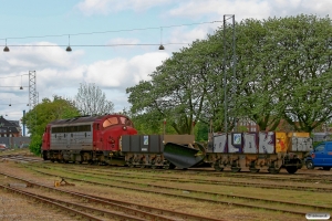 CFLCD MY 1154+ENT Sneplov 134+Sneplov 133. Sneplovene rangeres til det årlige eftersyn i spor 80. Odense 05.05.2009.