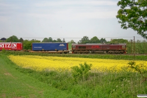 CFLCD T66K 714 med CG 38958 Pa-Mgb. Km 166,0 Kh (Odense-Holmstrup) 20.05.2012.