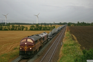 CFLCD MX 1023+T66K 714+18 v-144 x (9 vinger) som CG 6622 Pa-Es. Km 7,0 Lk (Lunderskov-Vejen) 30.08.2012.