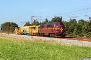 CFLCD MX 1029+2 SLG arbejdskøretøjer som CB 6207 Fa-Pa. Km 53,2 Fa (Sommersted-Vojens) 07.08.2015.