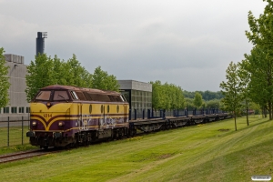 CFLCA 1814 med vogne til svellefabrikken. Fredericia 10.05.2018.