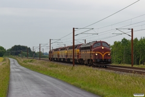 CFLCD MY 1146+CFLCA 1807+1814+1805+CFLCD MX 1023 solo som CB 6160 Pa-Sg. Km 195,4 Kh (Ejby-Nørre Åby) 10.06.2019.