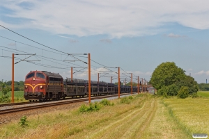 CFLCD MY 1146+21 tomme bilvogne som CF 6811 Vm-Pa. Km 86,2 Fa (Rødekro-Tinglev) 26.06.2019.