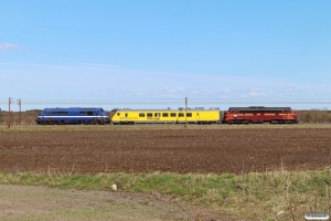 CONTC MX 1008+INFRA 99 74 93-60 011-5+CFLCD MY 1146 som CB 8243 Sdb-Lk. Km 70,2 Fa (Vojens-Rødekro) 24.04.2021.