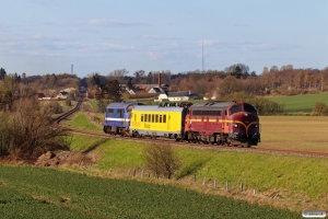 CFLCD MY 1146+INFRA 99 74 93-60 011-5+CONTC MX 1008 som CB 8249 Od-Svg. Km 38,4 Od (Stenstrup Syd-Svendborg Vest) 25.04.2021.