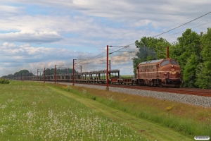 NEG MY 1148 med CF 7217 Vm-Pa. Km 54,2 Fa (Sommersted-Vojens) 07.06.2021.