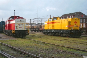 CFL Cargo 1151 og SRM 303006. Padborg 18.10.2008.