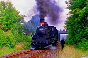 DSB K 564 på havnebanen. Odense 27.08.1988.