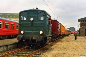 DSB Traktor 135+EH 6762+80 86 98-20 006-6 og MR/D 07. Odense 04.03.1991.