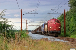 RCDK MY 1134+CONTC MX 1008 med RG 6211 Tl-Pa. Km 55,7 Fa (Sommersted-Vojens) 05.08.2014.