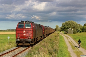 STAB MZ 1425+CFLCD MX 1023 med Rangertræk Abø-Ab. Km 6,750 Ab (Aalborg-Aalborg Øst) 15.08.2016.