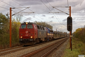 STAB MZ 1425+CONTC MY 1158 med RG 6145 Rg-Pa. Km 165,0 Kh (Odense-Holmstrup) 26.10.2017.