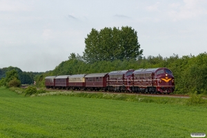 DSB MY 1101+MY 1135+CC+BU+AC+AX som VP 222404 Ar-Od. Km 45,4 Fa (Hedensted-Horsens) 05.06.2019.