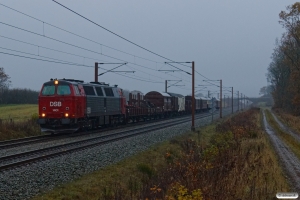 DSB MZ 1401 med VM 6495 Od-Pa. Km 50,2 Fa (Farris-Sommersted) 16.11.2019.