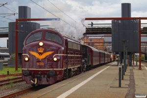 DSB MY 1135+K 563 med VM 6325 Od-Pa. Odense 25.05.2021.