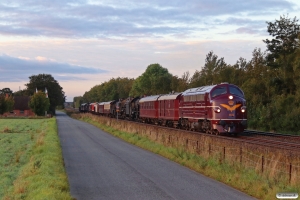 DSB MY 1135 med VM 6317 Od-Rd. Km 43,2 Fa (Hedensted-Horsens) 26.09.2021.