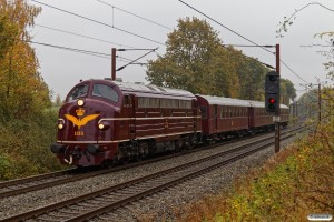 DSB MY 1135+CLE+CC+AC som VP 223539 Od-Tp. Km 173,2 Kh (Holmstrup-Tommerup) 21.10.2022.