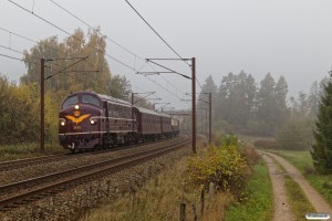 DSB MY 1135+AC+AX+BU+CC som VP 6422 Fa-Od. Km 188,4 Kh (Årup-Gelsted) 22.10.2022.