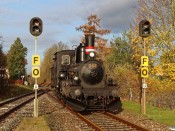 DSB K 563 løber om på VP 228011 Od-Høs. Højby 26.11.2022.